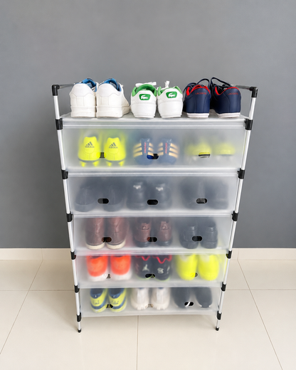 COMBO ORGANIZADOR 2 EN 1 | ARMARIO PORTATIL +ZAPATERO DE 6 NIVELES| ENVIO GRATIS