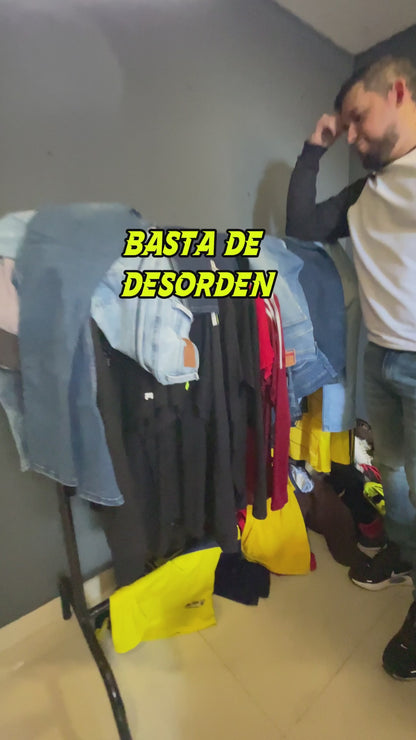 COMBO ORGANIZADOR 2 EN 1 | ARMARIO PORTATIL +ZAPATERO DE 6 NIVELES| ENVIO GRATIS